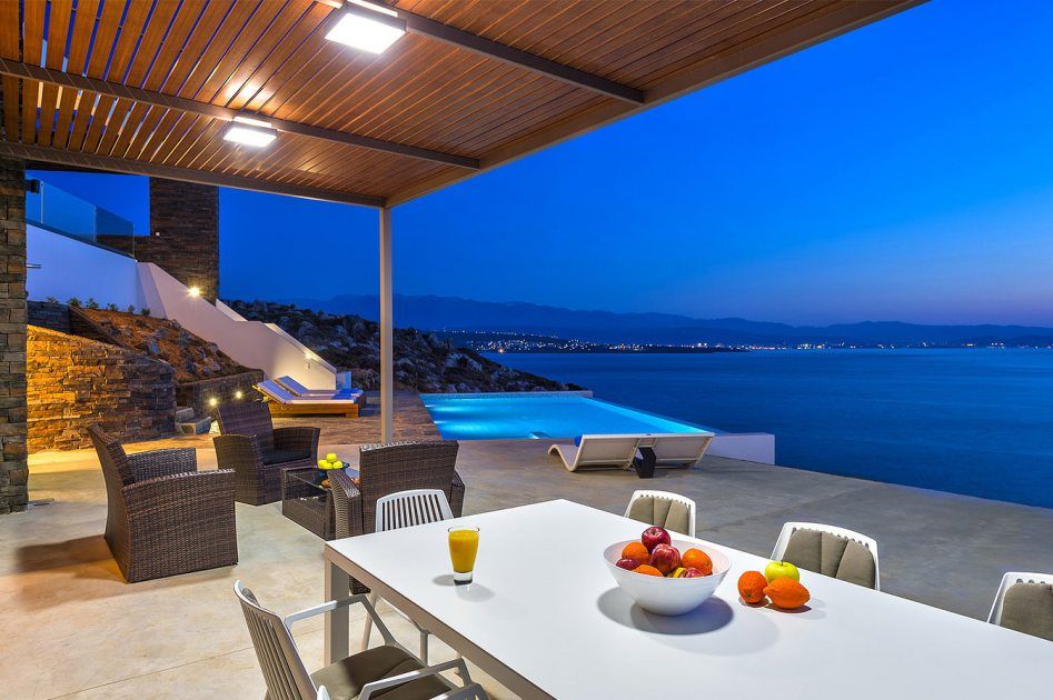Villa on the sea for rent in Crete, Greece